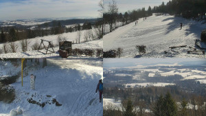 Chata Myslivna SKP Olomouc - Sdružený snímek okolí chaty Myslivna - 20.2.2026 v 13:01 Chata Myslivna SKP Olomouc - Sdružený snímek okolí chaty Myslivna - 20.2.2026 v 13:01