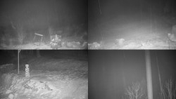 Sdružený snímek okolí chaty Myslivna