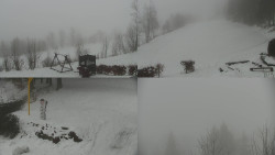 Sdružený snímek okolí chaty Myslivna