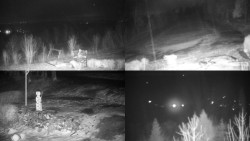 Sdružený snímek okolí chaty Myslivna