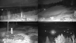 Sdružený snímek okolí chaty Myslivna