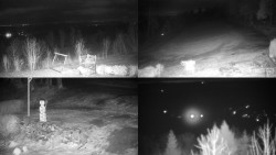 Sdružený snímek okolí chaty Myslivna