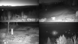 Sdružený snímek okolí chaty Myslivna