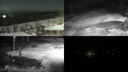 Sdružený snímek okolí chaty Myslivna