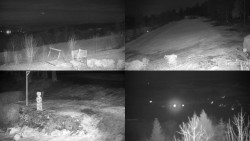 Sdružený snímek okolí chaty Myslivna