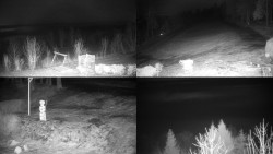 Sdružený snímek okolí chaty Myslivna