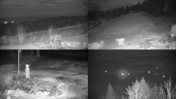 Sdružený snímek okolí chaty Myslivna