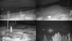 Sdružený snímek okolí chaty Myslivna