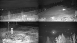 Sdružený snímek okolí chaty Myslivna