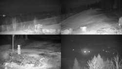 Sdružený snímek okolí chaty Myslivna