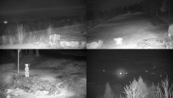 Sdružený snímek okolí chaty Myslivna