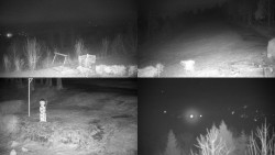 Sdružený snímek okolí chaty Myslivna