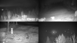 Sdružený snímek okolí chaty Myslivna