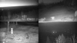 Sdružený snímek okolí chaty Myslivna