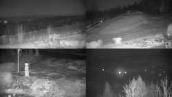 Sdružený snímek okolí chaty Myslivna