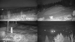 Sdružený snímek okolí chaty Myslivna