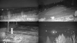 Sdružený snímek okolí chaty Myslivna