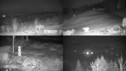 Sdružený snímek okolí chaty Myslivna