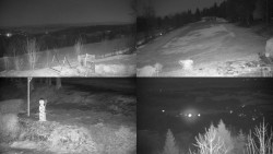 Sdružený snímek okolí chaty Myslivna