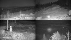 Sdružený snímek okolí chaty Myslivna