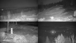 Sdružený snímek okolí chaty Myslivna