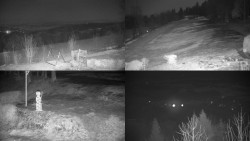 Sdružený snímek okolí chaty Myslivna