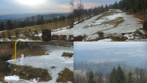 Chata Myslivna SKP Olomouc - Sdružený snímek okolí chaty Myslivna - 1.3.2026 v 08:01