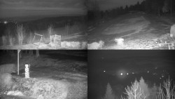 Sdružený snímek okolí chaty Myslivna