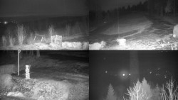 Sdružený snímek okolí chaty Myslivna