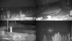 Sdružený snímek okolí chaty Myslivna