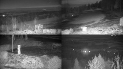 Sdružený snímek okolí chaty Myslivna