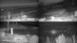 Sdružený snímek okolí chaty Myslivna