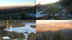 Sdružený snímek okolí chaty Myslivna