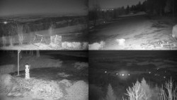 Sdružený snímek okolí chaty Myslivna