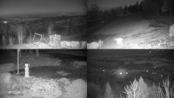 Sdružený snímek okolí chaty Myslivna