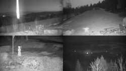 Sdružený snímek okolí chaty Myslivna