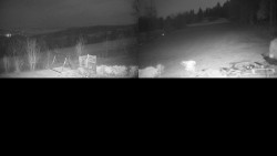 Sdružený snímek okolí chaty Myslivna