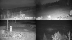 Sdružený snímek okolí chaty Myslivna