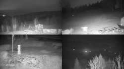 Sdružený snímek okolí chaty Myslivna