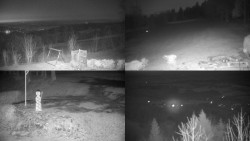 Sdružený snímek okolí chaty Myslivna