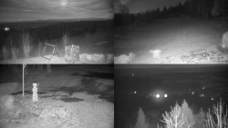 Sdružený snímek okolí chaty Myslivna