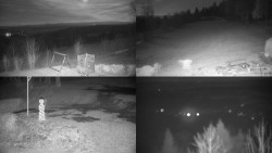 Sdružený snímek okolí chaty Myslivna