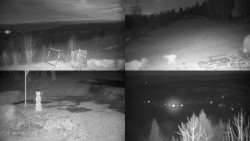 Sdružený snímek okolí chaty Myslivna