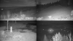 Sdružený snímek okolí chaty Myslivna