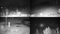 Sdružený snímek okolí chaty Myslivna