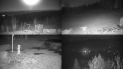 Sdružený snímek okolí chaty Myslivna