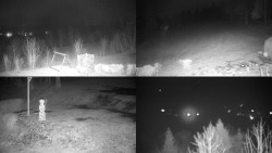 Sdružený snímek okolí chaty Myslivna