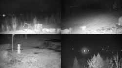 Sdružený snímek okolí chaty Myslivna