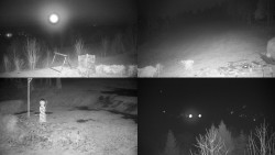 Sdružený snímek okolí chaty Myslivna