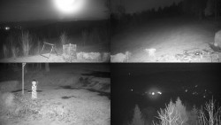 Sdružený snímek okolí chaty Myslivna